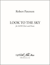 Look to the Sky SATB choral sheet music cover